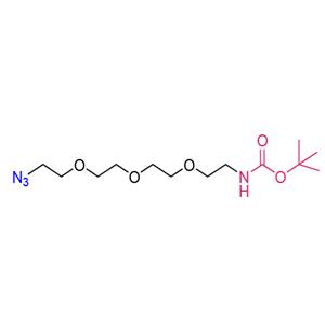 N3-PEG3-Boc-NH