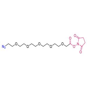 N3-PEG5-CH2COO-NHS