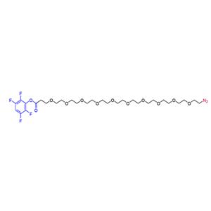N3-PEG10-TFP ester