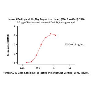 Human CD40 Ligand / TNFSF5 Protein