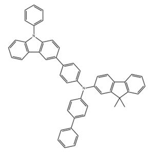 9H-Fluoren-2-aMine, N-[1,1'-biphenyl]-4-yl-9,9-diMethyl-N-[4-(9-phenyl-9H-carbazol-3-yl)phenyl]-