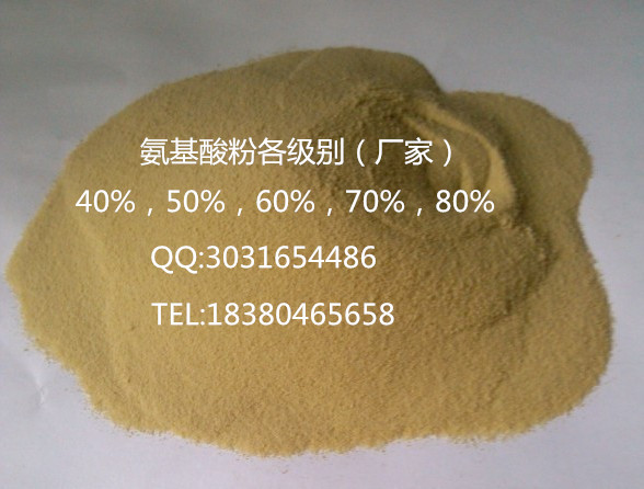 植物源酶解氨基酸粉 复合氨基酸粉 水解氨基酸粉80%