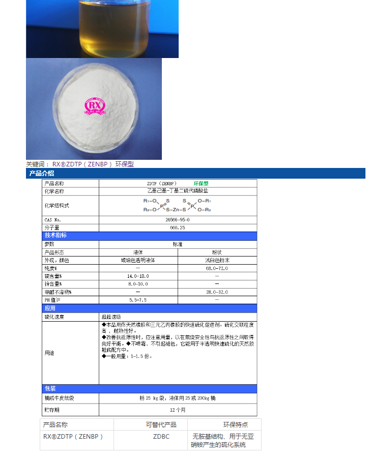 RX-ZDTP（ZENBP） 环保型