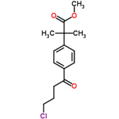 4-[4-氯-1-丁酰基]-A,A-二甲基苯乙酸甲酯