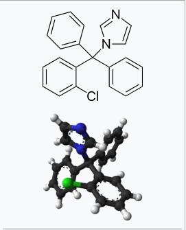 克霉唑；三苯甲咪唑、抗真菌Ⅰ号