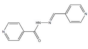 4-Pyridinecarboxylicacid, 2-(4-pyridinylmethylene)hydrazide