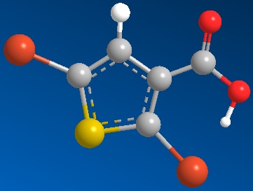 2,5-二溴噻吩-3-甲酸