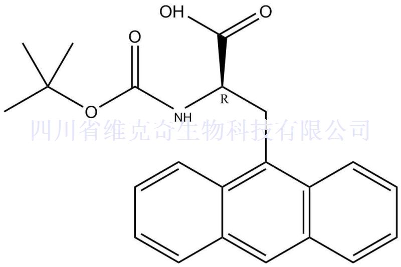 9-Anthracenepropanoic acid, α-[[(1,1-dimethylethoxy)carbonyl]amino]-, (R)- (9CI)