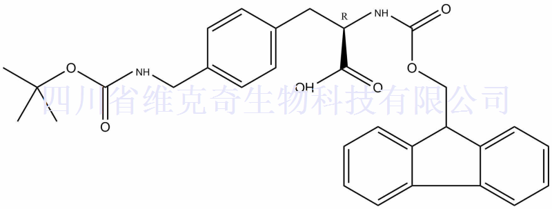 4-[[[(1,1-Dimethylethoxy)carbonyl]amino]methyl]-N-[(9H-fluoren-9-ylmethoxy)carbonyl]-D-phenylalanine
