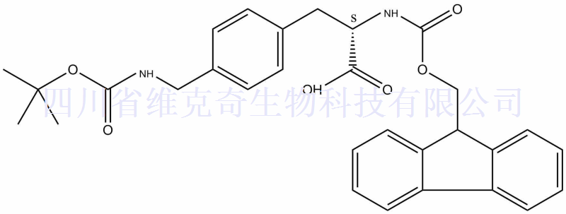 4-[[[(1,1-Dimethylethoxy)carbonyl]amino]methyl]-N-[(9H-fluoren-9-ylmethoxy)carbonyl]-L-phenylalanine