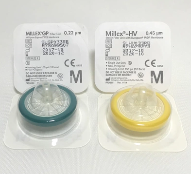 一次性针头滤器33mm,0.22um(PES材质)