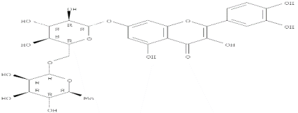 槲皮素-7-O-芸香糖苷