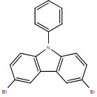 3,6-二溴-9-苯基咔唑