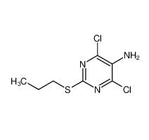 4,6-二氯-2-丙硫基-5-氨基嘧啶