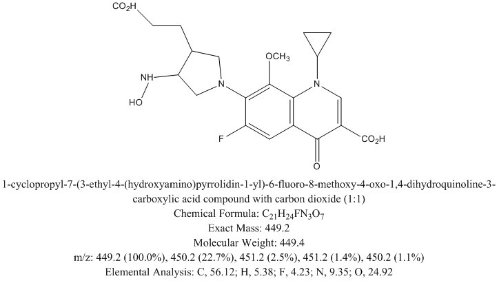 莫西沙星EP杂质K