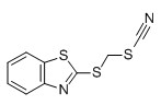 2-(硫氰基甲基硫代)苯并噻唑