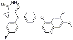 N-(4-(6,7-二甲氧基喹啉-4-基氧基)苯基)-N-(4-氟苯基)环丙烷-1,1-二羧酰胺