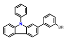 2-(3-溴苯基)-9-苯基咔唑