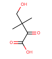 4-hydroxy-3,3-dimethyl-2-oxobutanoic acid