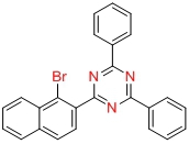 2-(1-溴萘-2-基)-4,6-二苯基-1,3,5-三嗪