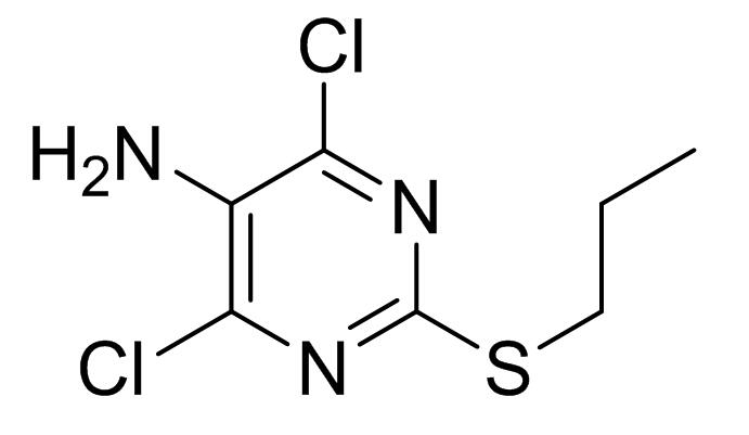 4,6-二氯 -2-(丙硫基)-5-氨基嘧啶
