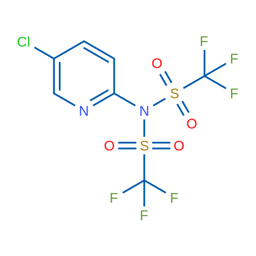 2-[N,正双(三氟甲烷烷磺酰)氨基]-5-氯吡啶