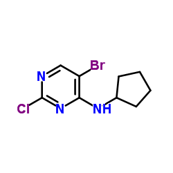 5-溴-2-氯-N-环戊基-4-嘧啶胺