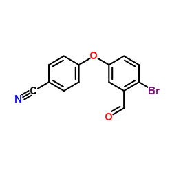4-(4-溴-3-甲酰基苯氧基)苯甲腈