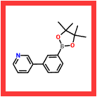 3-[3-(4,4,5,5-四甲基-1,3,2-二氧代硼戊环-2-基)苯基]吡啶