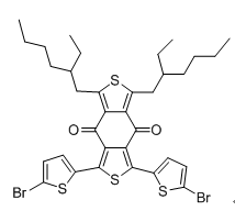 1,3-双(5-溴噻吩基)-5,7-双(2-乙基己基)苯并[1,2-c:4,5-c']二噻吩-4,8-二酮