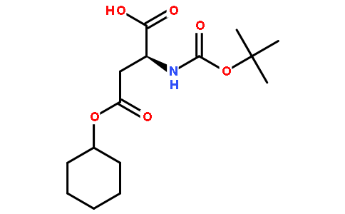 Boc-L-天冬氨酸4-环己酯