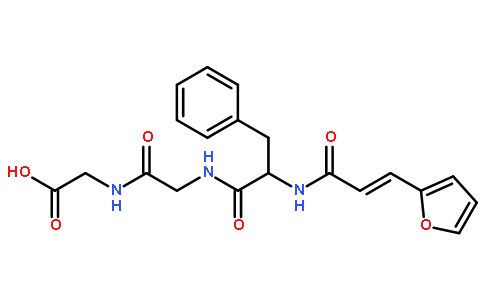 N-(3-(2-呋喃酰)丙烯酰-苯氨酰-谷氨酰-谷氨酸