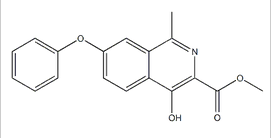 4-羟基-7-苯氧基异喹啉-3-甲酸甲