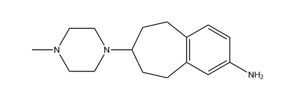 7-(4-methylpiperazin-1-yl)-6,7,8,9-tetrahydro-5H-benzo[7]annulen-3-amine