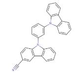 9-[3-(9H-carbazol-9-yl)phenyl]-9H-carbazole-3-carbonitrile