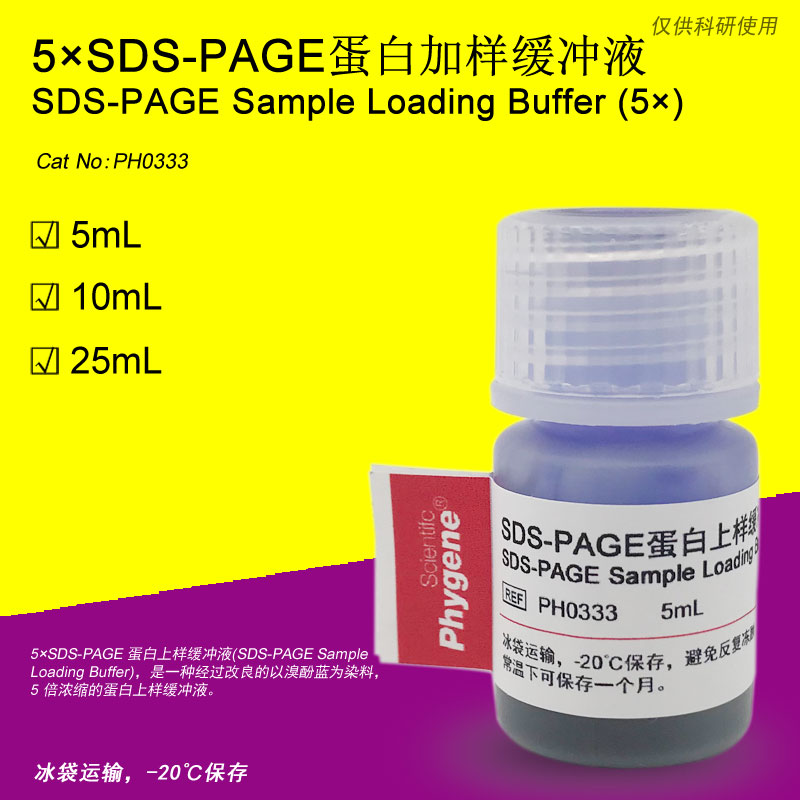 5×SDS-PAGE蛋白加样缓冲液