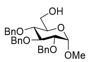 甲基 2,3,4-三-O-苄基-α-D-吡喃葡萄糖苷,	[(2R,3R,4S,5R,6S)-6-methoxy-3,4,5-tris(phenylmethoxy)oxan-2-yl]methanol