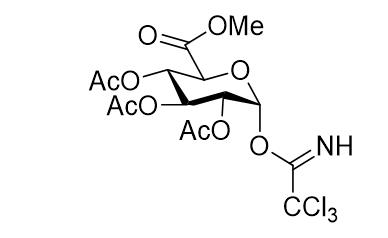 2,3,4-三-O-乙酰基-β-D-葡萄糖醛酸甲酯 三氯乙酰亚胺酯， 2,3,4-Tri-O-acetyl-α-D-glucuronic Acid Methyl Ester Trichloroacet