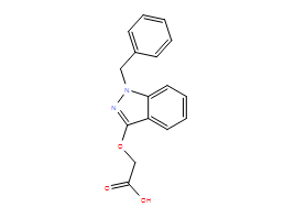 2-(1-苄基-1H-吲唑-3-基氧基)乙酸