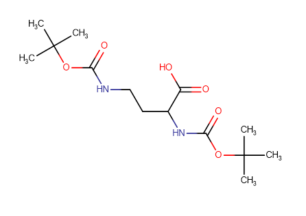 2,4-bis({[(tert-butoxy)carbonyl]amino})butanoic acid