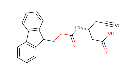 (3R)-3-({[(9H-fluoren-9-yl)methoxy]carbonyl}amino)hex-5-ynoic acid