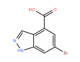 6-溴-1H-吲唑-4-甲酸