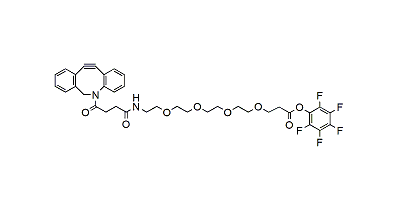 二苯并环辛烯-四聚乙二醇-五氟苯酚，DBCO-PEG4-PFP ester
