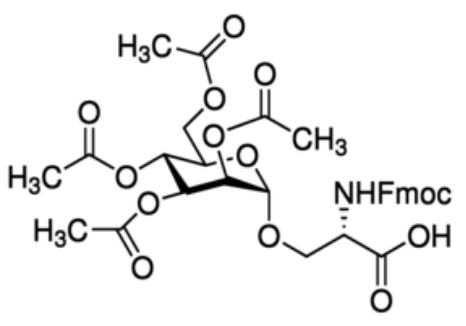 甘露糖丝氨酸,Fmoc-L-Ser(a-D-ManAc4)-OH