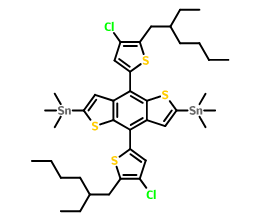 (4,8-二(4-氯-5-(2-乙基己基)噻吩-2-基)苯并[1,2-b:4,5-b']二噻吩-2,6-二基)双三甲基锡