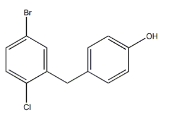 4-(5-溴-2-氯苄基)苯酚