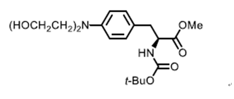 N-Boc-4-[bis(2-hydroxyethyl)amino]-L-phenylalanine Methyl Este
