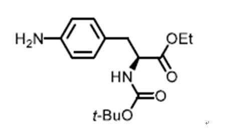 (S)-3-(4-aminophenyl)-2-tert-butoxycarbonylamino-propionic acid ethyl este