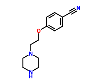 4-(2-(piperazin-1-yl)ethoxy)benzonitrile