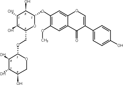 6”-O-木糖黄豆黄苷